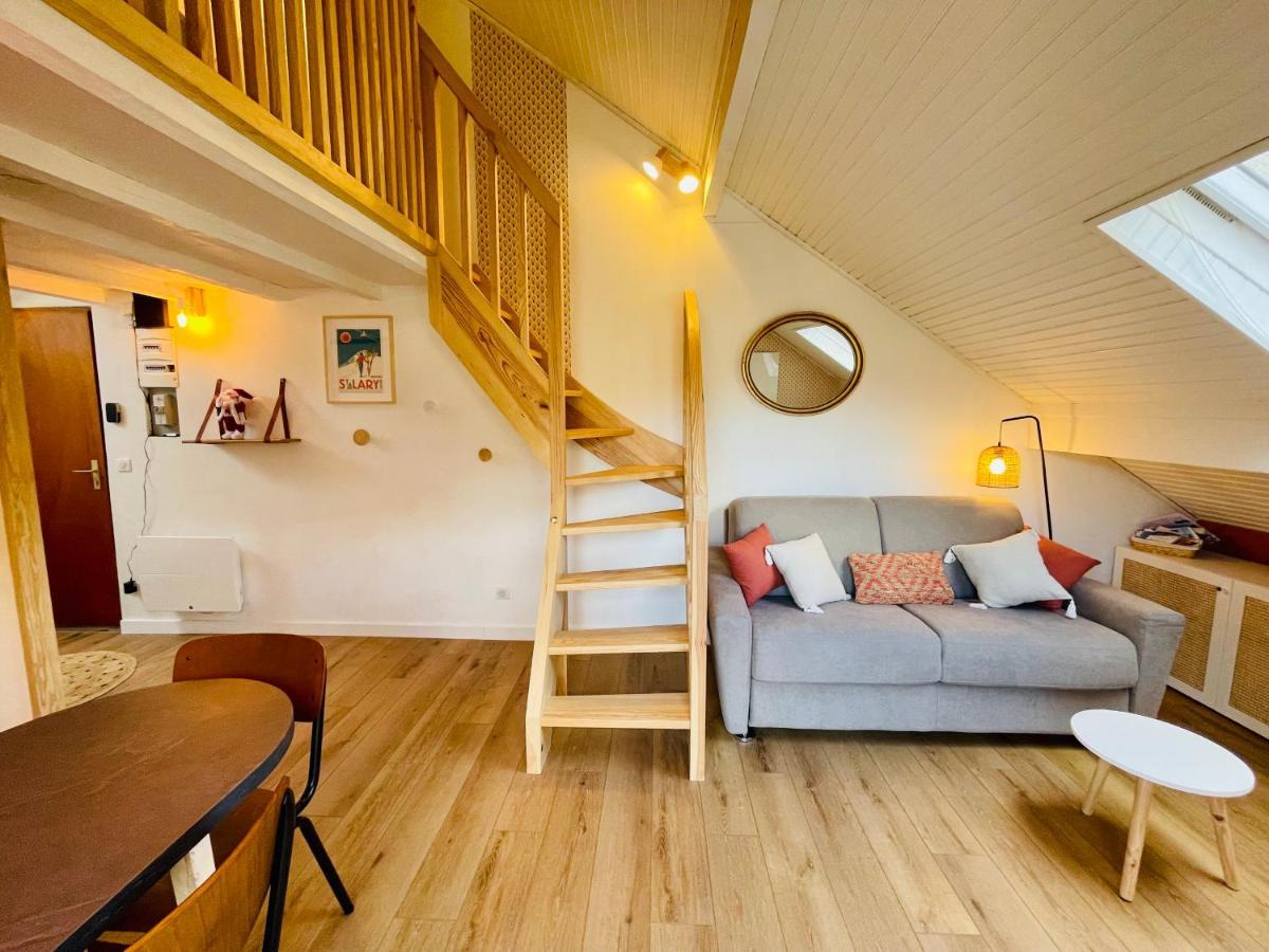 Charmant Appartement Idealement Situe Saint-Lary-Soulan Luaran gambar
